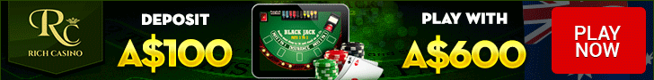 rich casino australia for windows deposit with 100 aud and play with 600 aud large banner play pokies and backjack